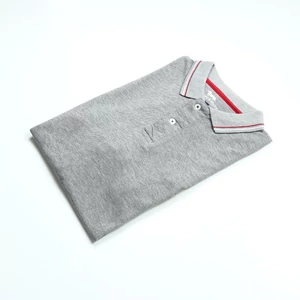 Harmont & Blaine férfi galléros póló, szürke, 100% pamut, regular fit