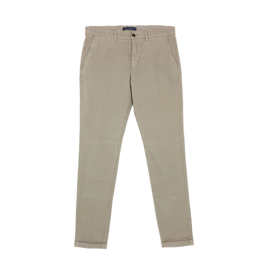 Harmont & Blaine férfi nadrág, drapp, pamut, narrow fit