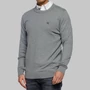 Kép 1/4 - Calvin Klein férfi kötött pulóver, szürke
