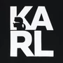 Kép 2/3 - Karl Lagerfeld férfi póló, feliratos, 100% pamut
