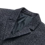 Kép 3/4 - Calvin Klein férfi szövet kabát, sötétszürke, gyapjú